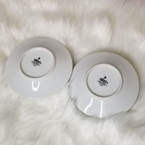 Mikasa Fine China Finger‎ Loop Tapered Candle Holders Set of 2 G9059 Japa… - Picture 3 of 7